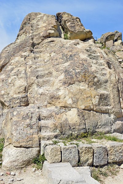 Oude trap in Perperikon