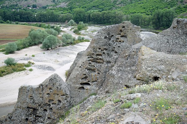 Landschap in de omgeving van Gorna Kula