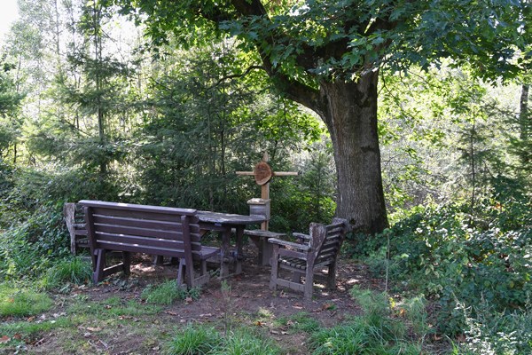 Rustplek bij Die Berge, Borken