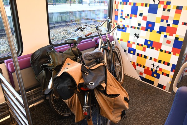 Fietsen in de trein