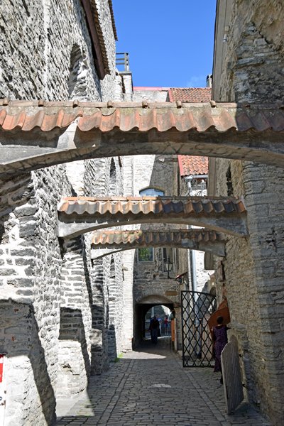 Steegje in Tallinn, Estland