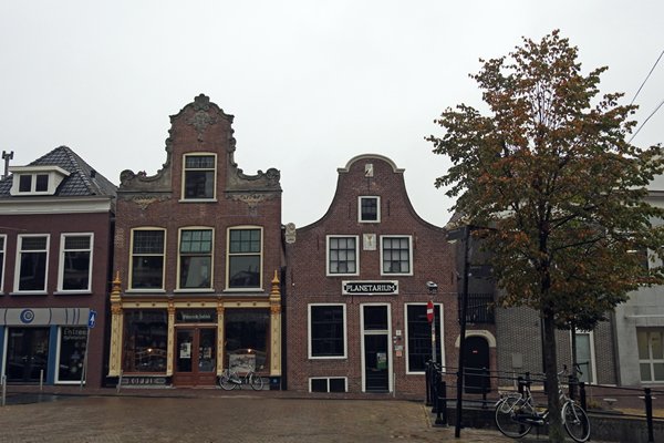 Het planetarium van Eise Eisinga in Franeker, Friesland