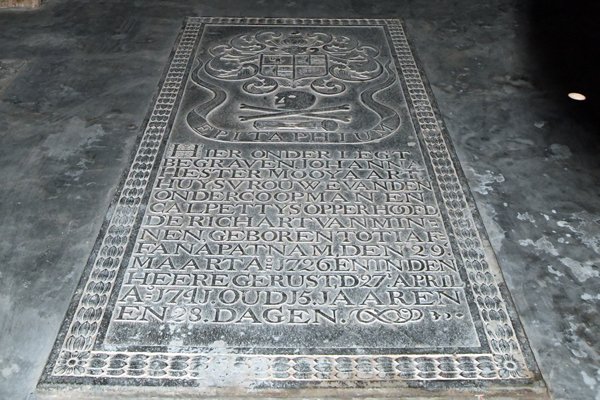 Nederlands graf in Kalpitiya (Sri Lanka)