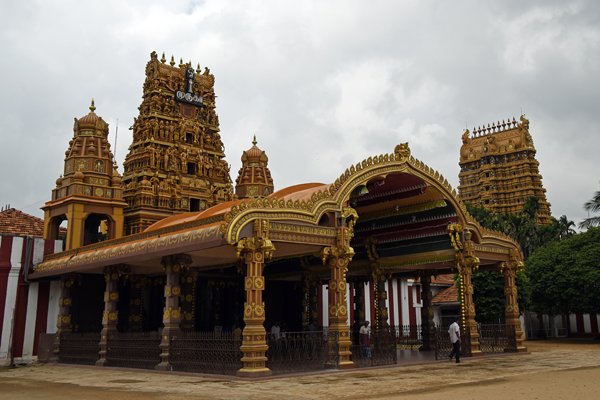 Nullar Kandaswamy tempel bij Jaffna (Sri Lanka)