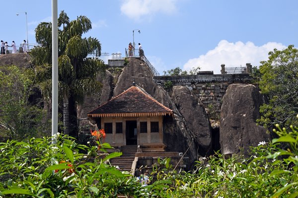 Isurumuniya tempel in Anuradhapura (Sri Lanka)
