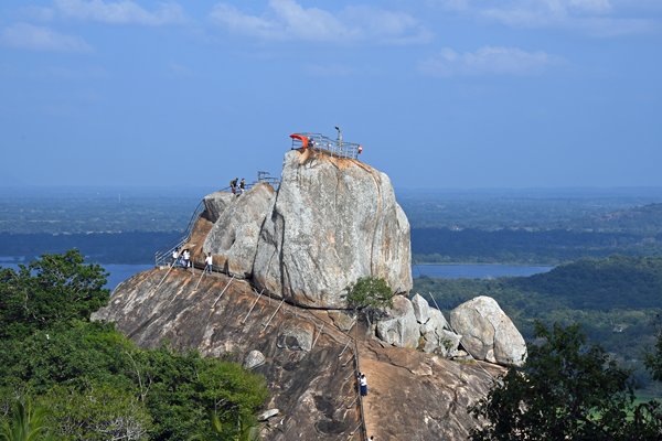 Aradhana Gala in Mihintale (Sri Lanka)