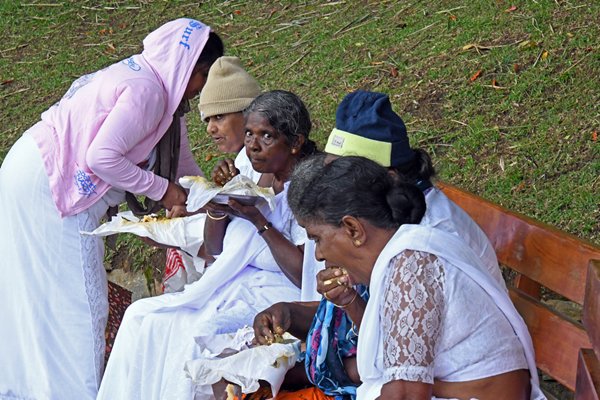 Lunch in Hakgala Botanical Gardens (Sri Lanka)