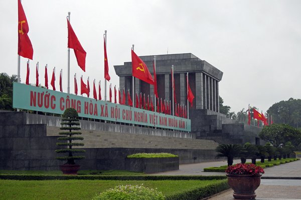 Het mausoleum van Ho Chi Minh (Hanoi)