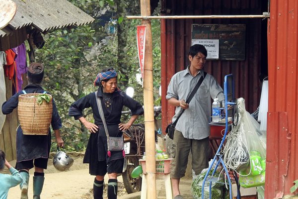 Winkelen in Sin Chai, Vietnam