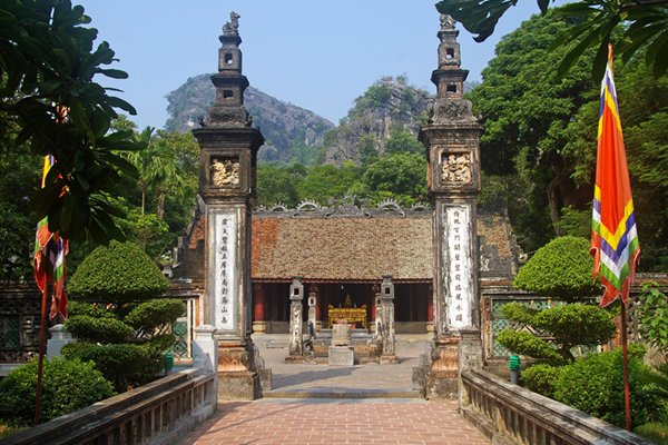 De tempel van Dinh Tien Hoang in Hoa Lu, Vietnam