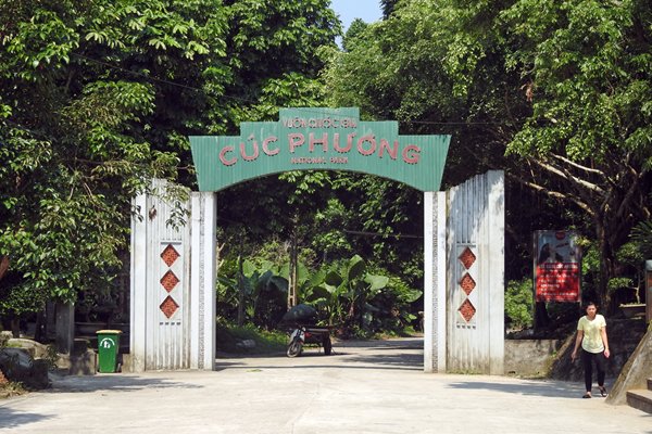 Toegangshek van Cuc Phuong NP, Vietnam