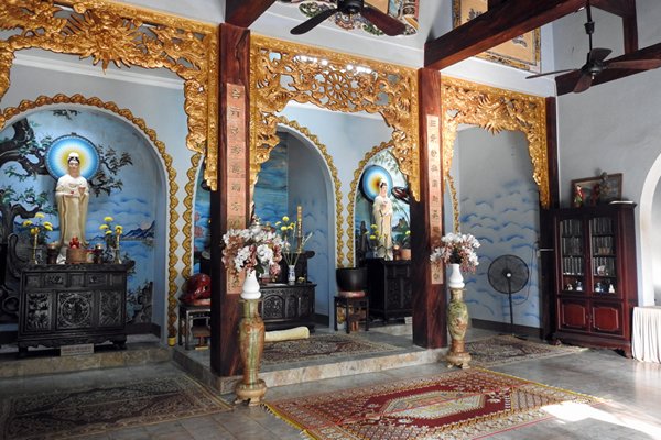 Tempel op de Marble Mountains, Vietnam