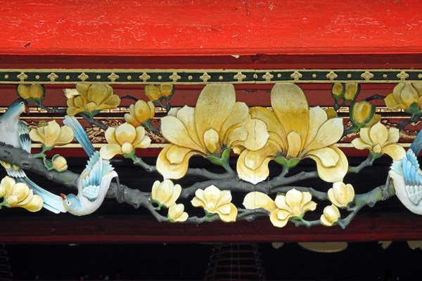 Versierde daklijst (Hoi An, Vietnam)