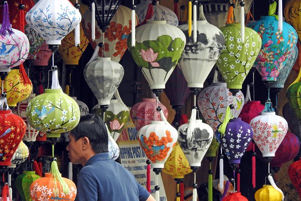 Lampionnenwinkel (Hoi An, Vietnam)
