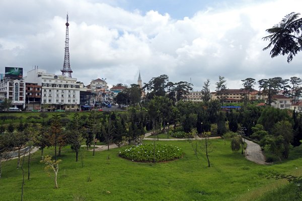 Stadspark van Dalat, Vietnam