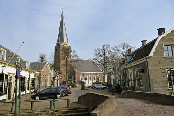Dorpsgezicht in Langbroek