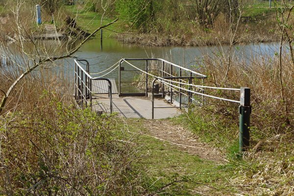 Een van de handpontjes bij Zevenaar