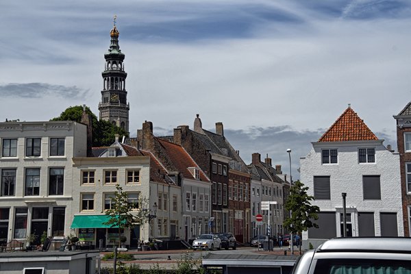 Zicht op Middelburg