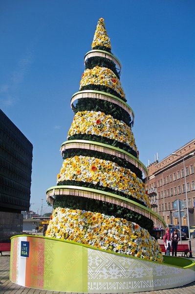 Feestboom, Riga Letland 2010