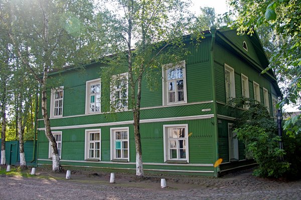 Het huis van Dostojevski in Staraya Russa