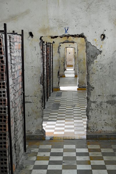 Tuol Sleng gevangenis, Phnom Penh Cambodja 2015