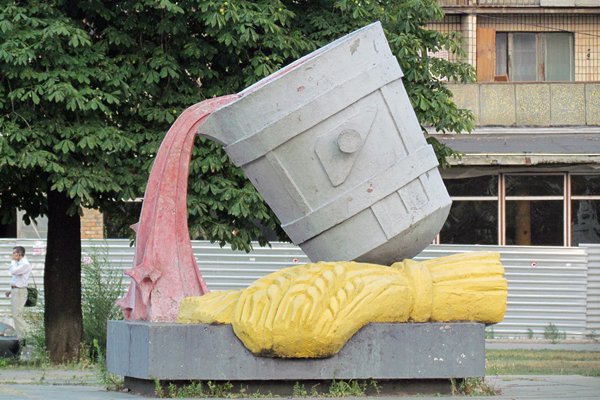 De overvloed tijdens de Sovjet-tijd, Zaporizje Oekraïne 2012