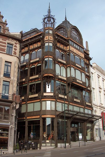 Old England warenhuis uit 1899, Brussel 2005