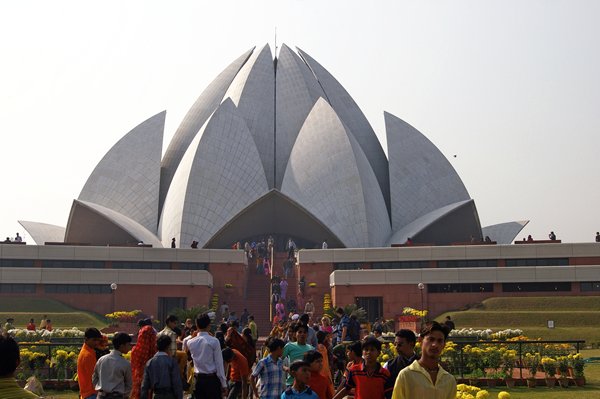 Lotus tempel, Delhi 2009