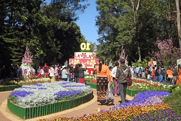 National Kandawgyi Botanical Gardens, Pyin Oo Lwin Myanmar 2015