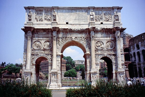 Triomfboog van Constantijn, Rome 1998
