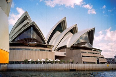 Het overbekende operagebouw in Sydney.