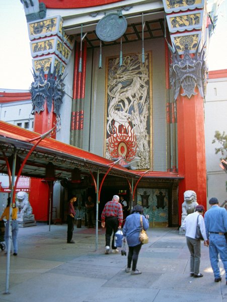 Het Chinese theater in Hollywood, 1998