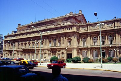 Het Teatro Colon in Buenos Aires.