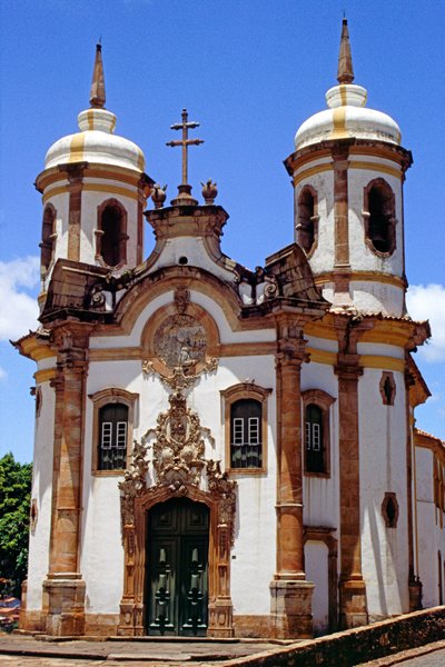 Igreja de São Francisco de Assis, Ouro Prêto Brazilië 1999
