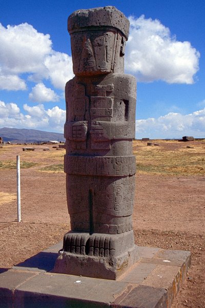 Ponce Monolith, Tiahuanacu Bolivia 1999