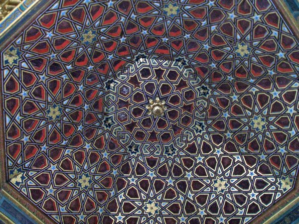 In het Alcazár van Sevilla, 2007