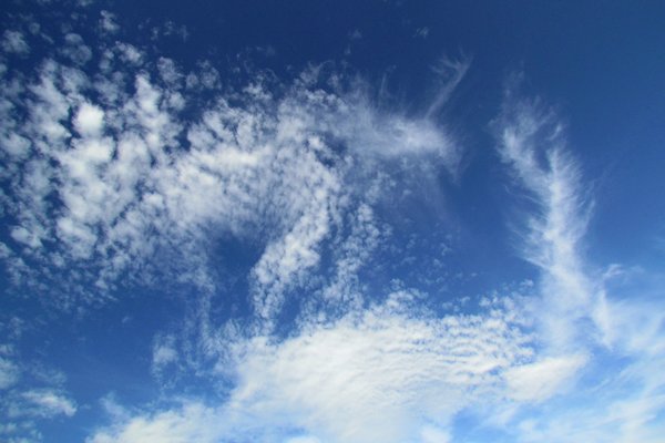 Wolken in de Oekraïense Karpaten, 2012