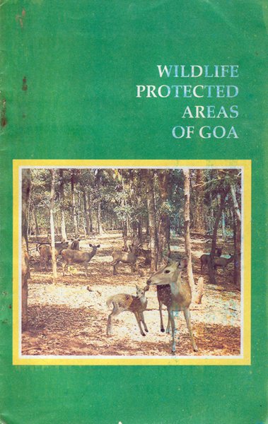 Het boekwerkje 'Wildlife Protected Areas of Goa'