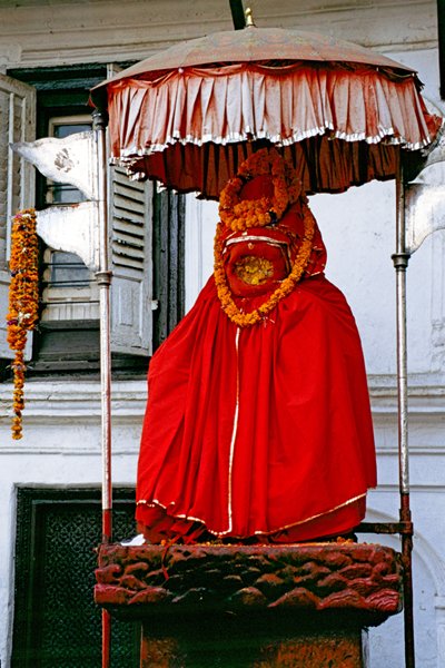 De aapgod Hanuman, Kathmandu 1997