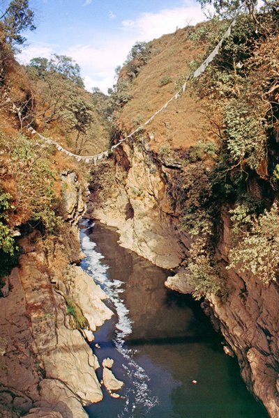 De Chobar Gorge, Nepal 1987
