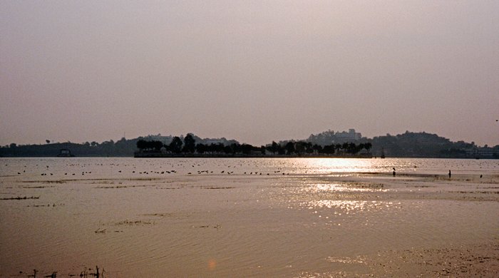 Fateh Sagar meer in Udaipur